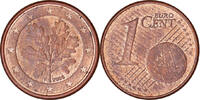 GERMANY - FEDERAL REPUBLIC Euro Cent Stuttgart, Copper Plated -