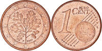 GERMANY - FEDERAL REPUBLIC Euro Cent Stuttgart, Acier plaqué -