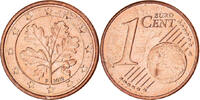 GERMANY - FEDERAL REPUBLIC Euro Cent Stuttgart, Acier plaqué -