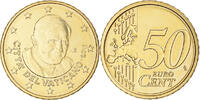 VATICAN CITY 50 Euro Cent Rome, Brass, KM:387 -
