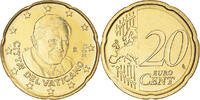 VATICAN CITY 20 Euro Cent Rome, Brass, KM:386 -