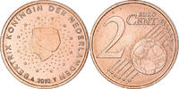 Netherlands 2 Euro Cent Utrecht, Copper Plated Steel, KM:235 -