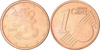 Finland Euro Cent Vantaa, Copper Plated Steel, KM:98 -