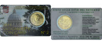 VATICAN CITY 50 Euro Cent Rome, Brass -