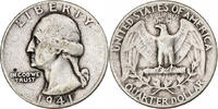 United States Quarter Coin, Washington Quarter, U.S. Mint, Philadelphia -