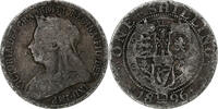 Great Britain Shilling Coin, Victoria, Silver, KM:780 -