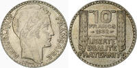 France 10 Francs Turin, Paris, Silver, KM:878, Gadoury:801 -