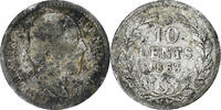 Netherlands 10 Cents William III, Utrecht, Silver, KM:80 -
