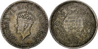 INDIA-BRITISH 1/2 Rupee George VI, Silver, KM:552 -