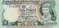Northern Ireland 1 Pound Banknote -