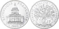 France 100 Francs Panthéon, Paris, Silver, KM:951.1 -