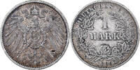 GERMANY - EMPIRE Mark Wilhelm II, Berlin, Silver, KM:14 -