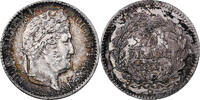 France 1/4 Franc Louis-Philippe, Paris, Silver, KM:740.1 -