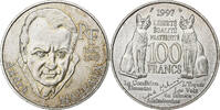 France 100 Francs André Malraux, Silver, KM:1188 -