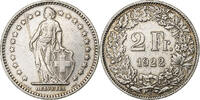Switzerland 2 Francs Bern, Silver, KM:21 -