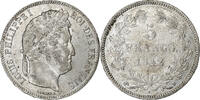 France 5 Francs Louis-Philippe, Lille, Silver, KM:749.13 -