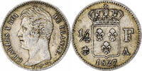 France 1/4 Franc Charles X, Paris, Silver, KM:722.1 -