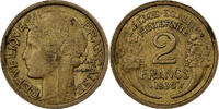 France 2 Francs Morlon, Paris, Aluminum-Bronze, KM:886 -