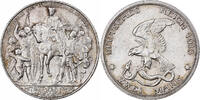 German States 2 Mark PRUSSIA, Wilhelm II, Berlin, Silver -