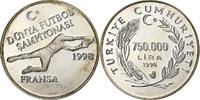 Turkey 750000 Lira Qustantiniyah, Silver, KM:1063 -