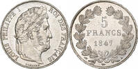 France 5 Francs Louis-Philippe, Paris, Silver, KM:749.1 -