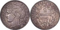 France 2 Francs Cérès, Bordeaux, Silver, KM:817.2 -