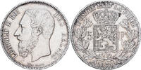 Belgium 5 Francs, 5 Frank 1871 Brussels Leopold II, Brussels, Silver, KM... 55.55 &pound;  +  4.23 &pound; shipping