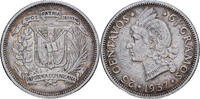 Dominican Republic 25 Centavos 1937 Not Applicable Silver, KM:20 SS 19.65 &pound;  +  4.23 &pound; shipping