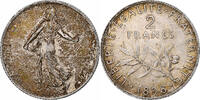 France 2 Francs Semeuse, Paris, Silver, Gadoury:532, KM:845.1 -