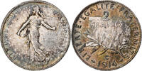 France 2 Francs Semeuse, Castelsarrasin, Silver, Gadoury:532 -