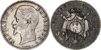 France 5 Francs Napoleon III, Paris, Silver, Gadoury:734 -