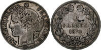 France 5 Francs Cérès, Bordeaux, Silver, Gadoury:742 -