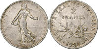 France 2 Francs Semeuse, Paris, Silver, Gadoury:532, KM:845.1 -