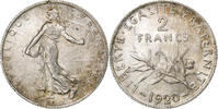 France 2 Francs Semeuse, Paris, Silver, Gadoury:532, KM:845.1 -