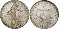 France 2 Francs Semeuse, Paris, Silver, Gadoury:532, KM:845.1 -