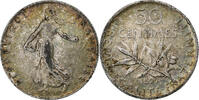 France 50 Centimes Semeuse, Paris, Silver, Gadoury:420 -