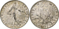France 50 Centimes Semeuse, Paris, Silver, Gadoury:420 -