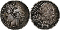 France 5 Francs Cérès, Paris, Silver, Gadoury:719, KM:761.1 -