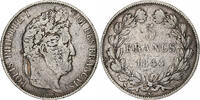 France 5 Francs Louis-Philippe, Rouen, Silver, Gadoury:678a -