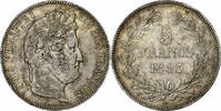 France 5 Francs Louis-Philippe, Lille, Silver, Gadoury:678 -