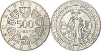 Austria 500 Schilling Vienna, Silver, KM:2977 -