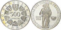 Austria 500 Schilling Vienna, Silver, KM:2966 -