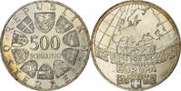 Austria 500 Schilling Vienna, Silver, KM:2979 -