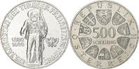 Austria 500 Schilling Vienna, Silver, KM:2966 -