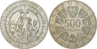 Austria 500 Schilling Vienna, Silver, KM:2977 -