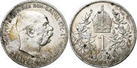 Austria Corona Franz Joseph I, Vienna, Silver, KM:2820 -