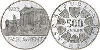 Austria 500 Schilling Vienna, Proof, Silver, KM:2964 -