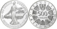 Austria 500 Schilling Vienna, Proof, Silver, KM:2972 -