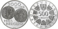 Austria 500 Schilling Vienna, Proof, Silver, KM:2974 -