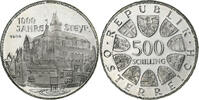 Austria 500 Schilling Vienna, Proof, Silver, KM:2947 -
